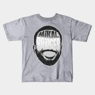 Mikal Bridges Brooklyn Player Silhouette Kids T-Shirt